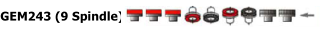 GEM243 (9 Spindle)